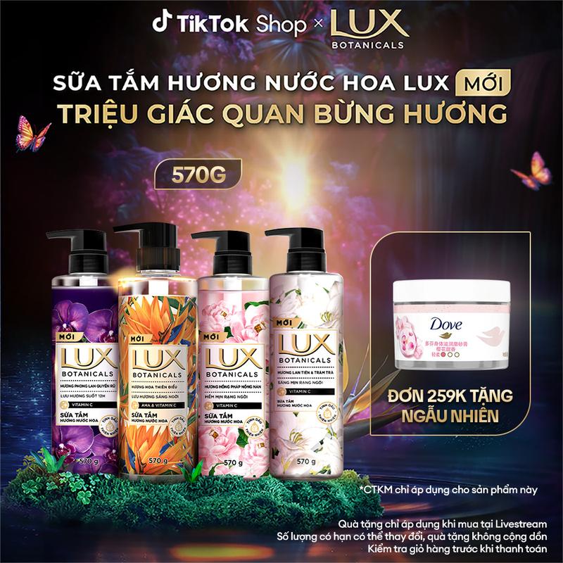 Sữa tắm nước hoa thơm Lux Botanicals 570g chai 1