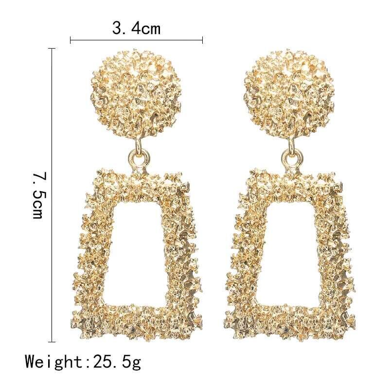 Product Introduction of Simulated Pearl Stud Fashion Long Statement Earrings for Womenn Party Wedding Female Jewelry Gift 29