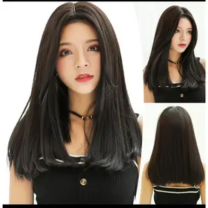 Wig bob tanpa poni wig bob pendek tanpa poni
