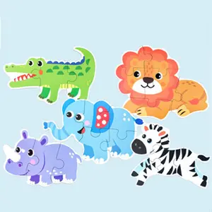 Puzzle Hewan Anak 100 Pecahan: Pelajaran Kognitif & Pengembangan Otak, UKuran 30x40cm, Ideal untuk PAUD & TK, Khusus Anak Laki-Laki & Perempuan, Model [Model Name]