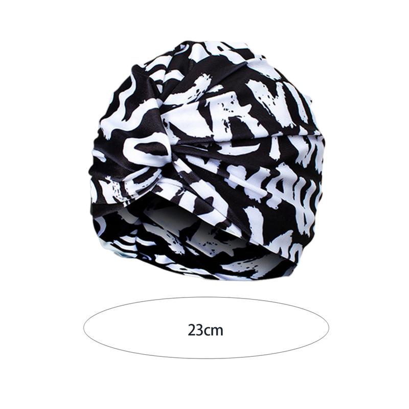 roewilng- Women Swim Hat High Elastic Anti-fading Swim Hat Women Swim Ears Protection Hat Bathing Hat for Summer High Elastic 8