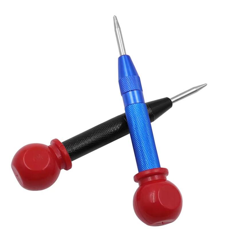 Automatic Center Pin Punch Wooorking Tools Spring Loaded Marking Metal Drill Bits Wood Press Dent Marker Tool 4