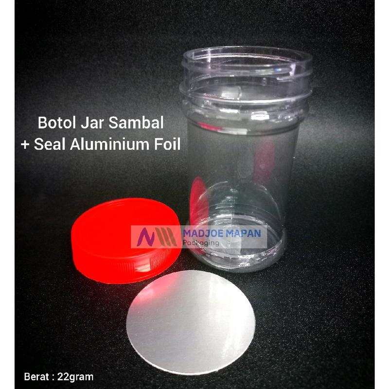 Seal Cup Aluminium Foil Botol Jar Sambal 150ml (harga per 10pcs) 1