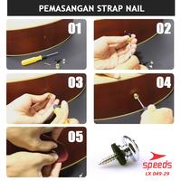 Gambar SPEEDS Strap Lock Guitar Pin Strap Guitar Pengunci Strap Gitar Pin Gitar 049-29 - STRAP -29 dari Calary Toys Kota Surabaya 2 Tokopedia