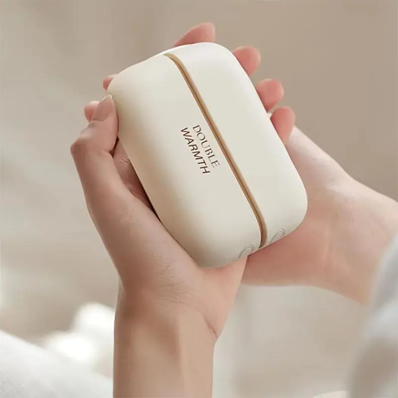 USB Rechargeable Hand Warmer, 2 in 1 Magnetic Hand Warmer, Portable Hand Warmer for Women & Men, Ideal Gift for Cold Winter Days
