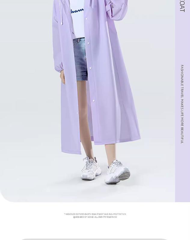 Product Introduction of เสื้อกันฝนรถยนต์ไฟฟ้า คุณภาพสูง ยาวและเต็มตัว กันฝน สำหรับผู้หญิง หนา เหมาะสำหรับผู้ใหญ่ มีไซส์ใหญ่ กันน้ำ ใช้แล้วทิ้ง เสื้อปอนโช 26