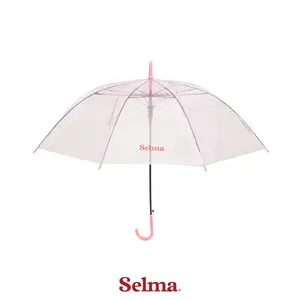 SELMA CLAIRE PAYUNG STICK TRANSPARAN - PINK