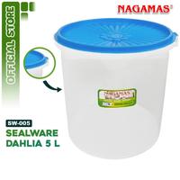 Gambar {GOJEK ONLY} NAGAMAS Toples Plastik Sealware BPA FREE - 10 Liter dari Nagamas Official Store Kota Tangerang 1 Tokopedia