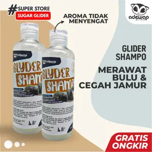 SHAMPO SUGAR GLIDER ANTI JAMUR / GLYDER SHAMPO HEWAN PELIHARAAN