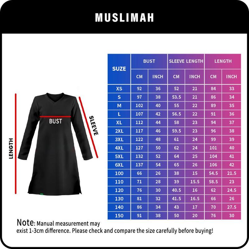 Product Introduction of Hello Kitty Cartoon Character Muslimah Women's Long Dress 8 0