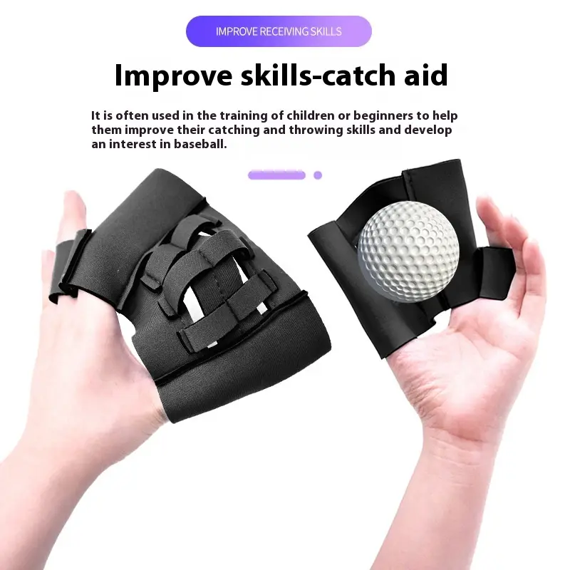 Baseball Catch Gloves Mini Training Gloves Catch Exercise Aids Grid Training Gloves Neoprene Gloves
