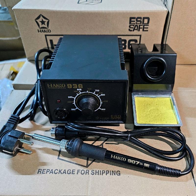 Trạm Hàn - Máy Hàn Thiếc Hakko936 220V 60W Có Điều ChỈnh Nhiệt độ 200-480