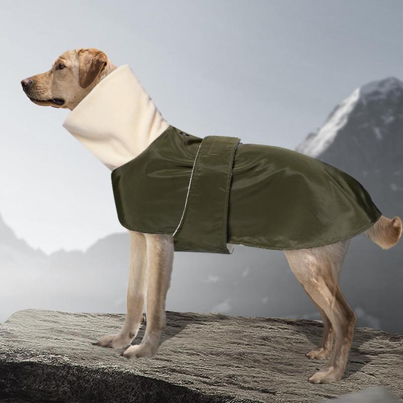 Winter Pet Clothes, Thickened Warm Dog Coat, Reflective Thermal Lined Dog Jacket, Pet Clothes for Large Dogs, Dog & Cat Clothing Supplies 6