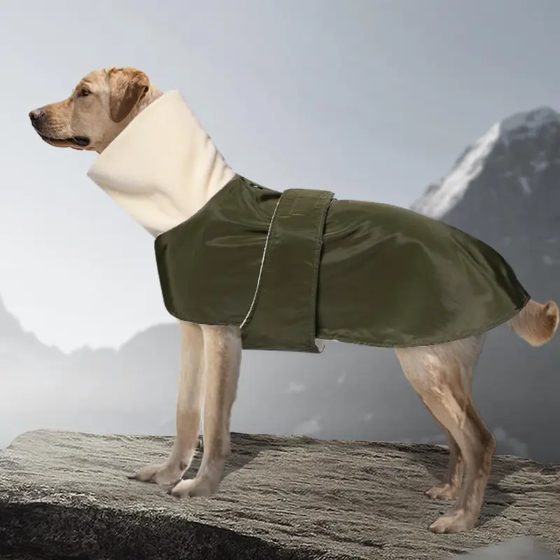 Winter Pet Clothes, Thickened Warm Dog Coat, Reflective Thermal Lined Dog Jacket, Pet Clothes for Large Dogs, Dog & Cat Clothing Supplies 6