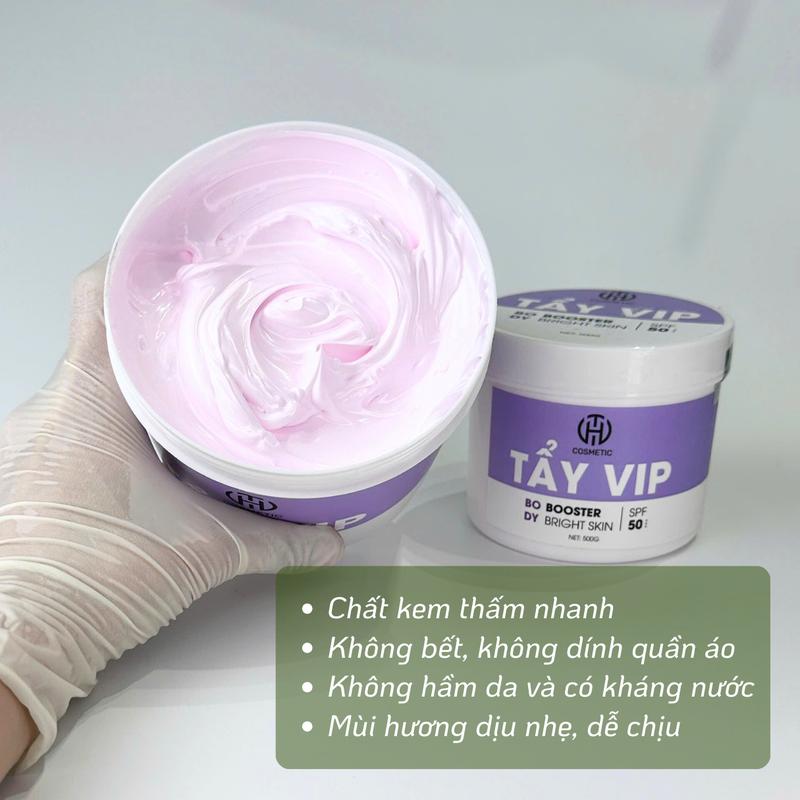 Kem Tẩy VIP Dưỡng Trắng Da Hiệu Quả Cho Nữ 500g - HUYNH THANH COSMETIC 2