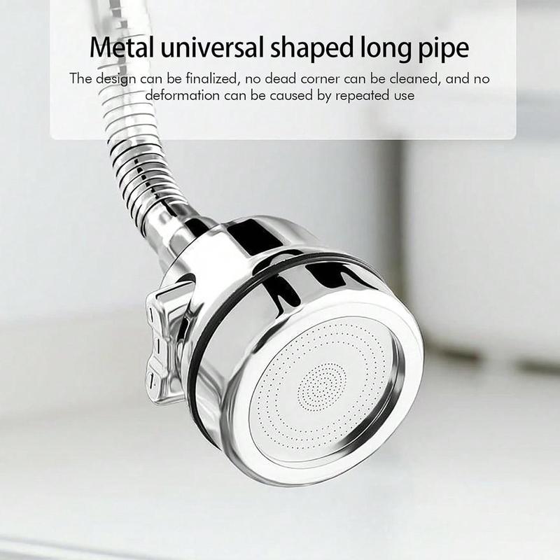 Kitchen Faucet Extender, 1 Count Universal Splash-proof Kitchen Faucet Extender, Household Kitchen Faucet Extension Nozzle, Kitchen Accessories 3