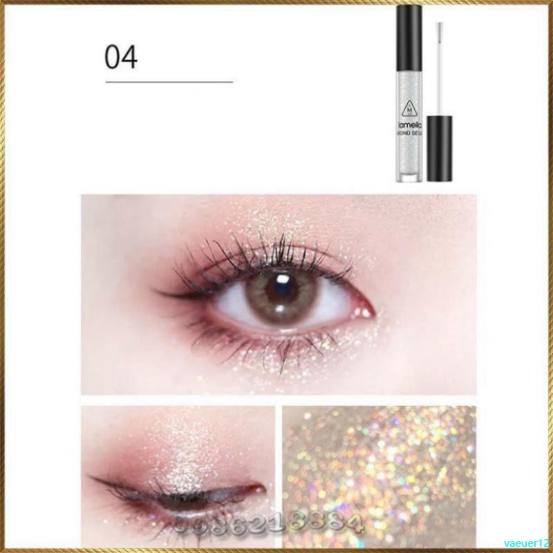 Product Introduction of vaeuer12 Nhũ mắt gel nhũ kim tuyến lấp lánh Diamond Lameila trang điểm mắt 23