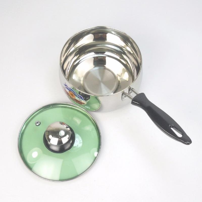 Product Introduction of Stainless Steel Hot Milk Pot, Baby, Baby Food, Breakfast Boiled Egg Induction Cooker, Universal Instant Noodles Cooking Small Soup Pot 11