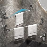 Gambar Vinnatsu Rak Handuk Yang Dapat Diperpanjang Extendable Towel Rack / Bathroom Towel Rack / Rak Handuk Suction Cup Dapat Ditarik Mandi Gantungan Handuk Tempel Dinding Akrilik - hitam, 30-48cm dari Vinnatsu Kab. Tangerang 5 Tokopedia