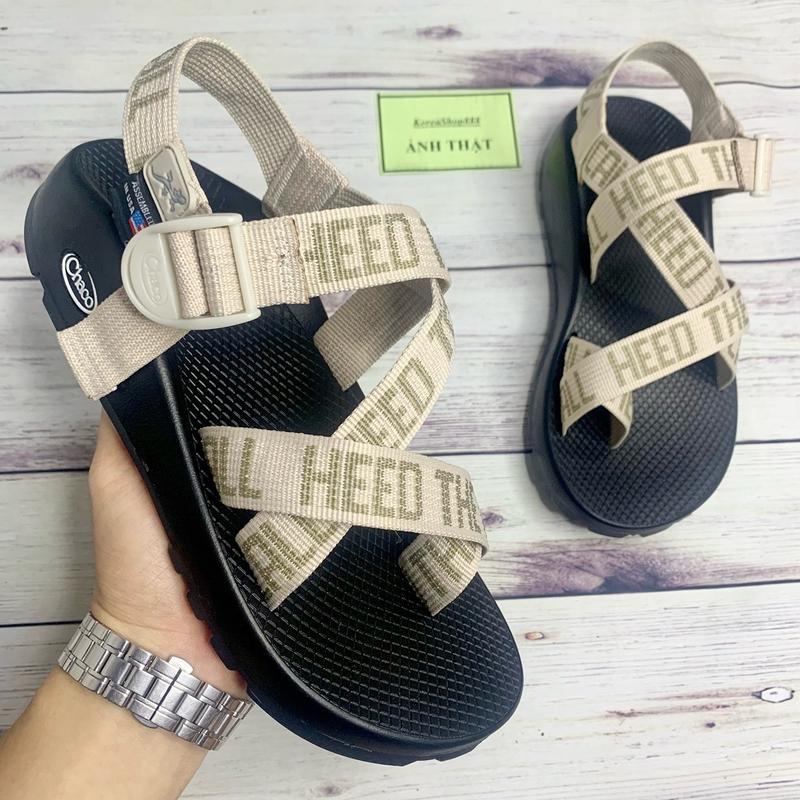 Dép Xăng Đan Nam Nữ Chaco Xỏ Ngón Unisex Quai Dù Mã D169