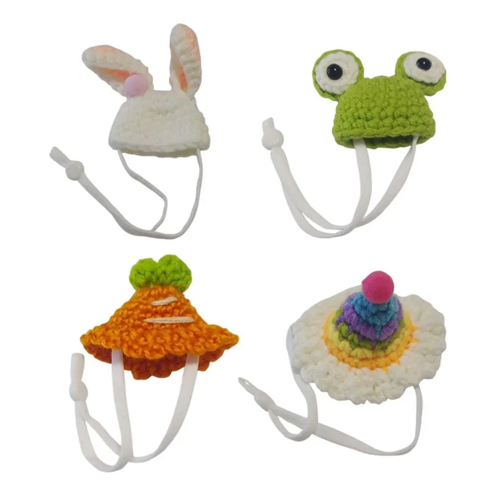 Small Animals Hat Photo Prop Cute Hamster Hat for Squirrel Lizards Reptile