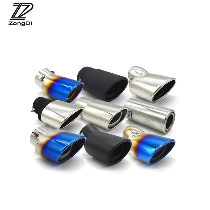 Universal Stainless Steel Automobiles Car Exhaust Muffler Tip pipe For myvi  alza  axia viva  vios  new saga blm  jazz