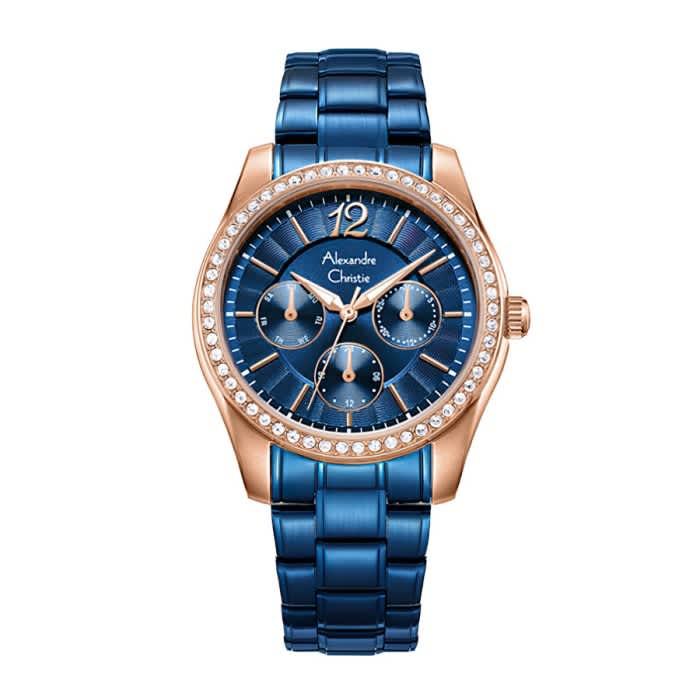 Gambar Jam Tangan Wanita Alexandre Christie AC 2645 BFBURBU - Garansi 1 Tahun dari Watch Factory Kota Administrasi Jakarta Utara Tokopedia
