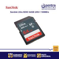 Gambar Sandisk Ultra SDXC 64GB UHS-1 100MB/s SD Card dari Sentra Digital Kota Surabaya 2 Tokopedia