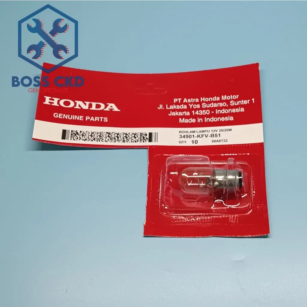 Bohlam Depan Lampu Depan Motor Honda Astrea Grand Supra X Karisma Beat Scoopy Spacy Motor Matic Bebek Honda KFV
