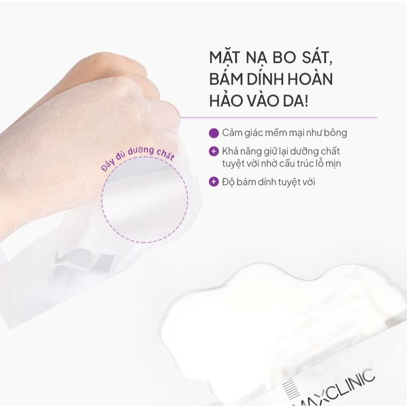Mặt Nạ Dưỡng Da Maxclinic Time Return Melatonin Cream Mask Sheets 1 Miếng 4