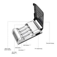 Gambar Taffware Charger Baterai 4 Slot AA AAA Ni-CD Ni-MH with LCD Display - C905W - Hitam dari Usea Official Store Kota Administrasi Jakarta Barat 5 Tokopedia