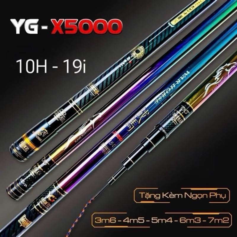  Cần Câu Tay YG X5000 Độ Cứng 5H - 6H - 8H - 10H Săn Hàng  Câu Tổng Hợp Đầy Đủ Tuỳ ae lựa chọn đi câu bắt cá fishing 