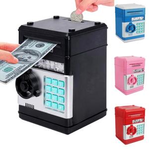 電子コイン貯金箱,ATM貯金ボックス,コインストレージボックス,ノベルティ&ガジェットおもちゃ,ギフト # トップピック