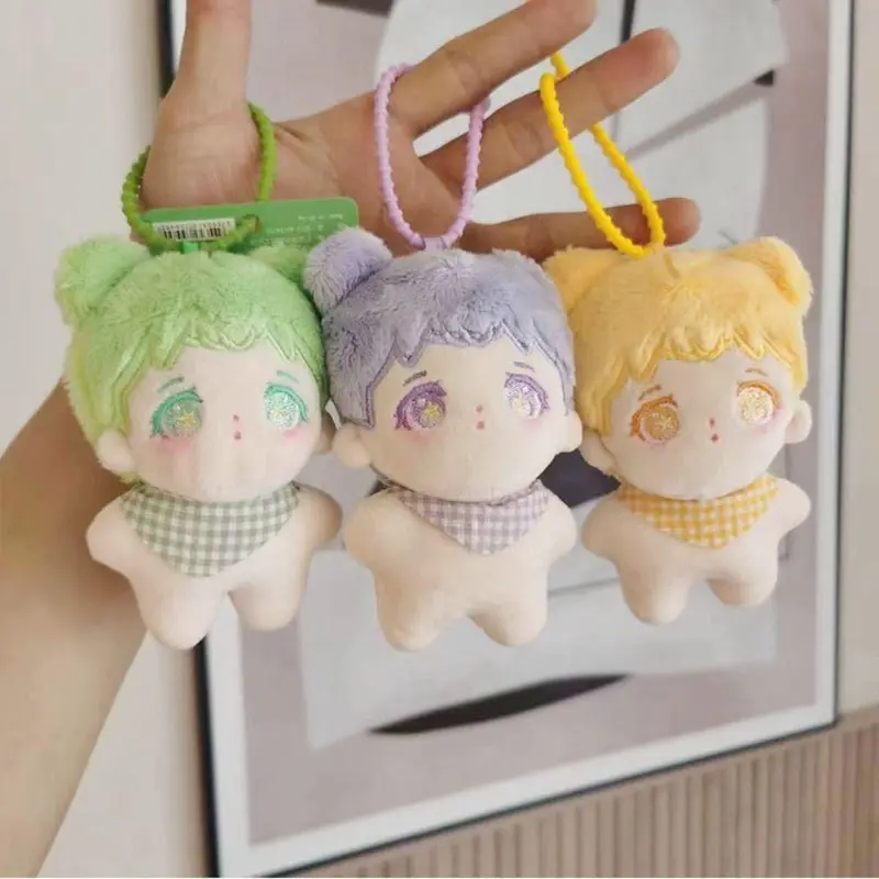 Búp bê móc khoá bằng bông 10cm 2