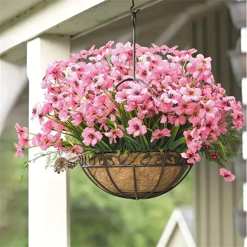 Product Introduction of Artificial Flower, 10 Counts/set Faux Flower, Decorative Flowers for Home Party Wedding, Home Decor Supplies, Room Decor, Home Decor, Bouquet 3