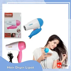 CCP Wih PROMO YUK HAIR DRYER LIPAT Perawatan rambut salon kecantikan Hair style blow ion alat pengering rambut wanita FLASH SALE