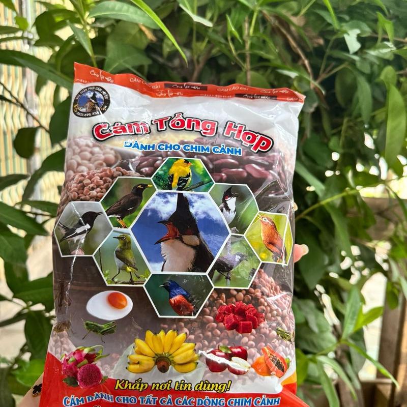Combo 2 Gói Cám Tổng Hợp Bao Đỏ Lão Đại - Thức Ăn Chim Cảnh - Thương Hiệu Lão Đại