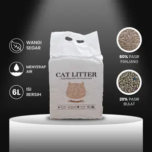 KR PASIR PUP KUCING GUMPAL WANGI TOFU SOYA