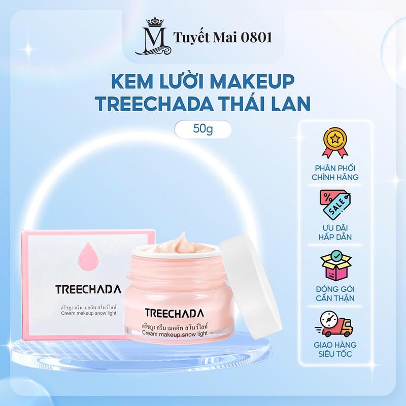 KEM LƯỜI MAKEUP TREECHADA THÁI LAN HỦ 50ML