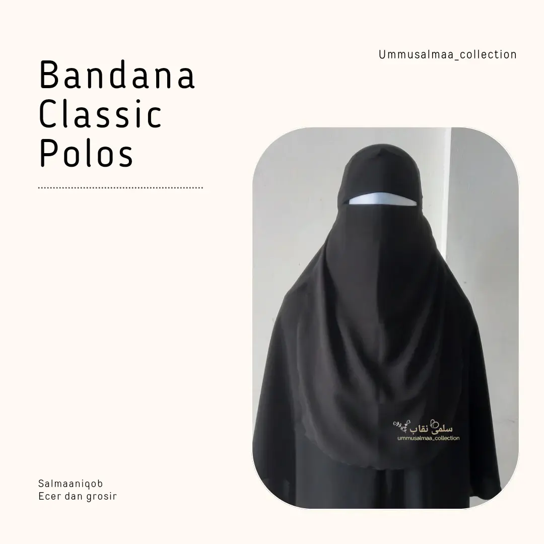 Bandana Classic Polos Jetblack