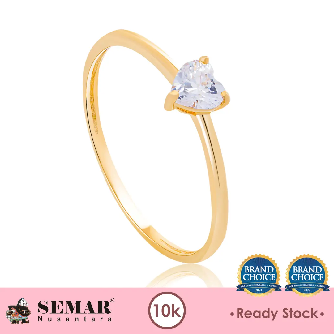 Cincin Emas Chasia Love Gold 10K Semar Nusantara