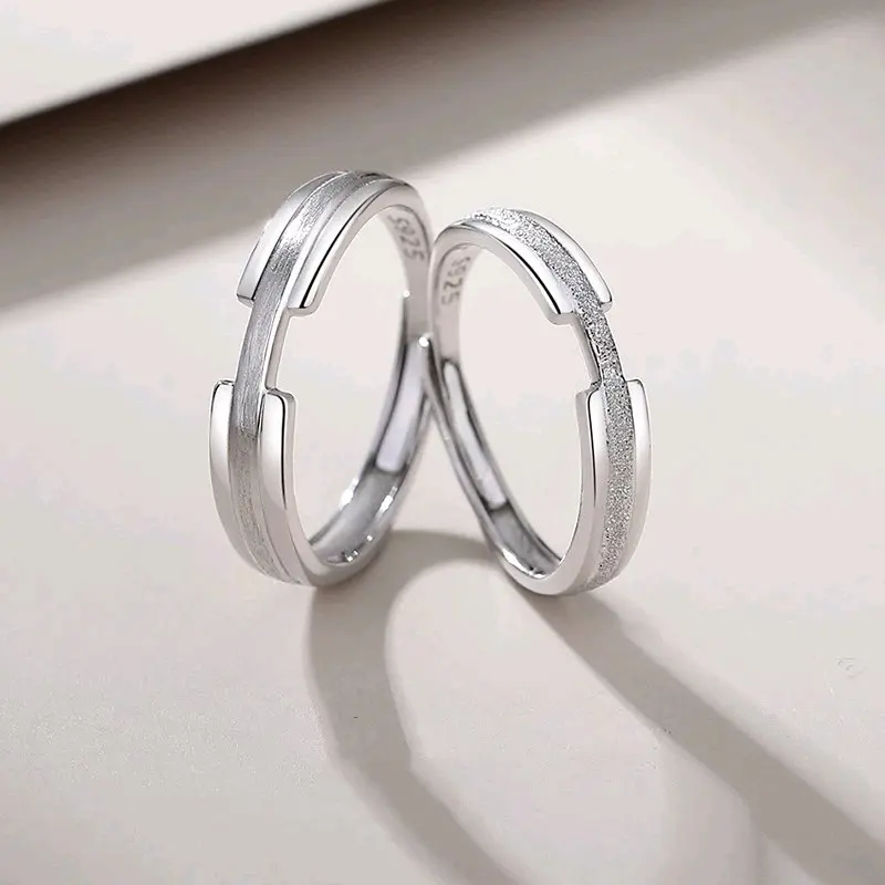 Cincin Couple Birin Silver - cincin fashion couple - perak asli 925