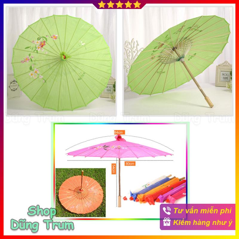 Ô múa dân tộc cổ trang chụp hình trang trí biểu diễn đường kính 84cm siêu đẹp