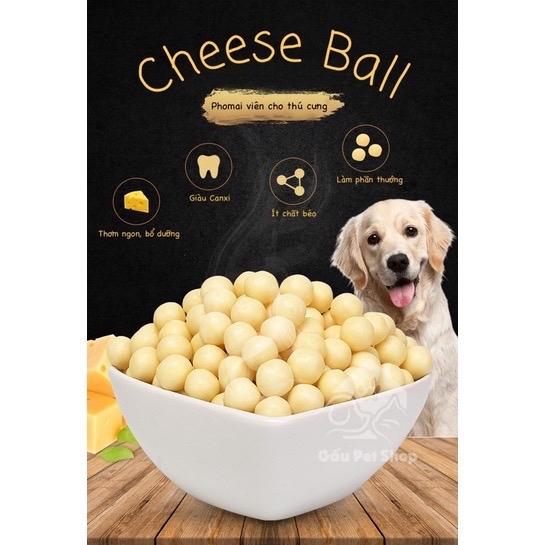 [ 1 viên ] Cheese Ball - Phomai Viên Cao Cấp Cho Thú Cưng - TikTok Shop ...