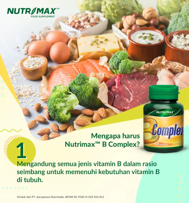 NUTRIMAX B COMPLEX ISI 30 TABLET 2