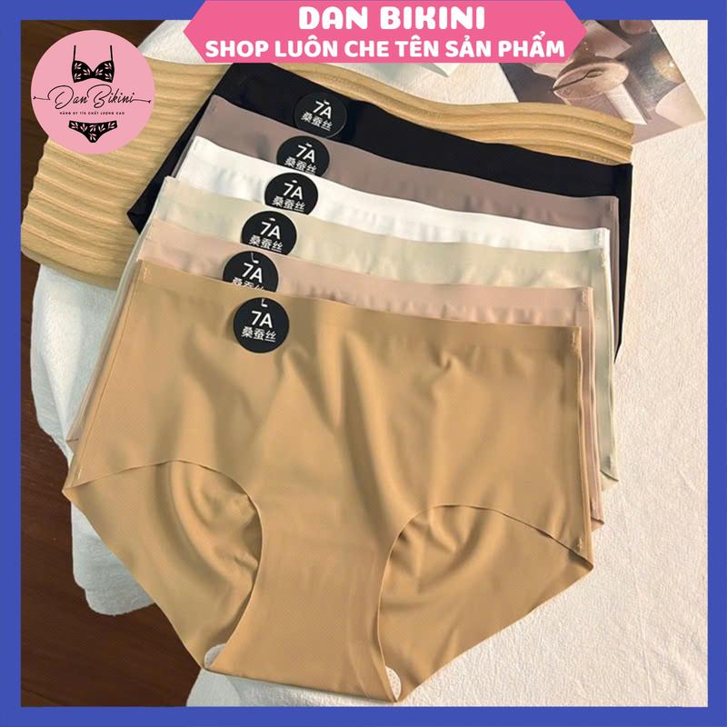  Sét 10 Quần Lót Nữ Đúc Su Thun Lạnh Không Đường May Cao Cấp Mềm Mại MÃ 7A 
