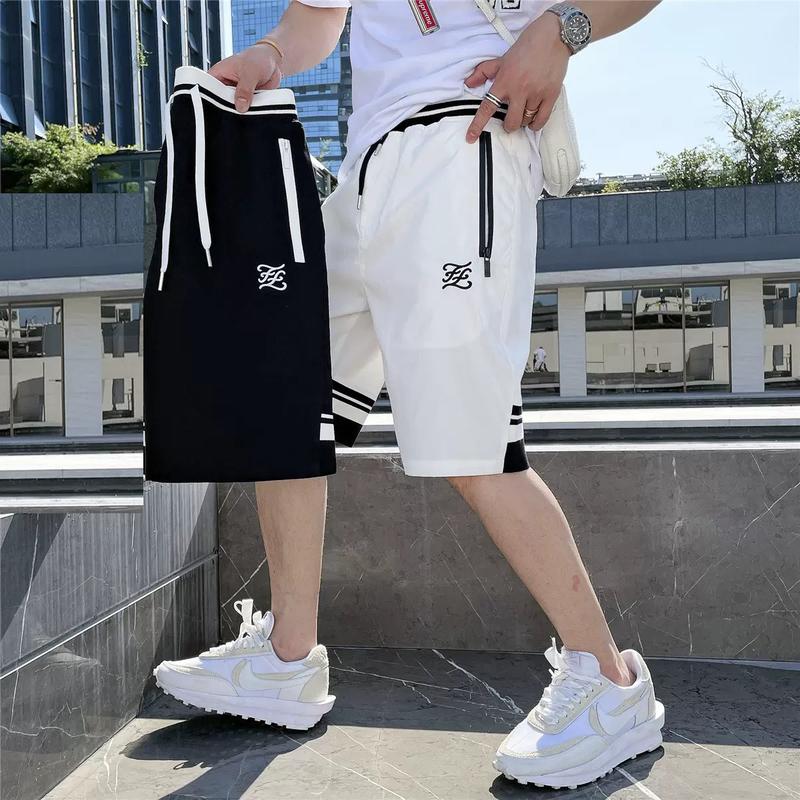 Quần đùi nam cao cấp mặc nhà,quần short nam thể thao phong cách Hàn Quốc hot trend Menswear Quần Lửng Đen