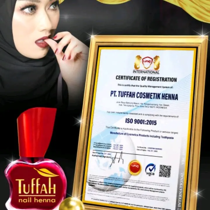 TUFFAH NAIL HENNA, TUFFAH ORIGINAL, HENNA TUFFAH kutek  kuku