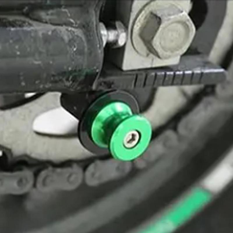 Product Introduction of 2pcs  Creative Universal Motorbike Stand Lifting Frame Screws Swingarm Spools Slider Arm Stand Screws 29