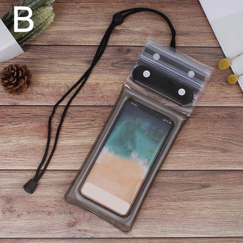 Product Introduction of Waterproof Three Fold Mobile Phone Bag Airbag Swimming Cover Touch Cover Protective Hot Diving W0K3 27
